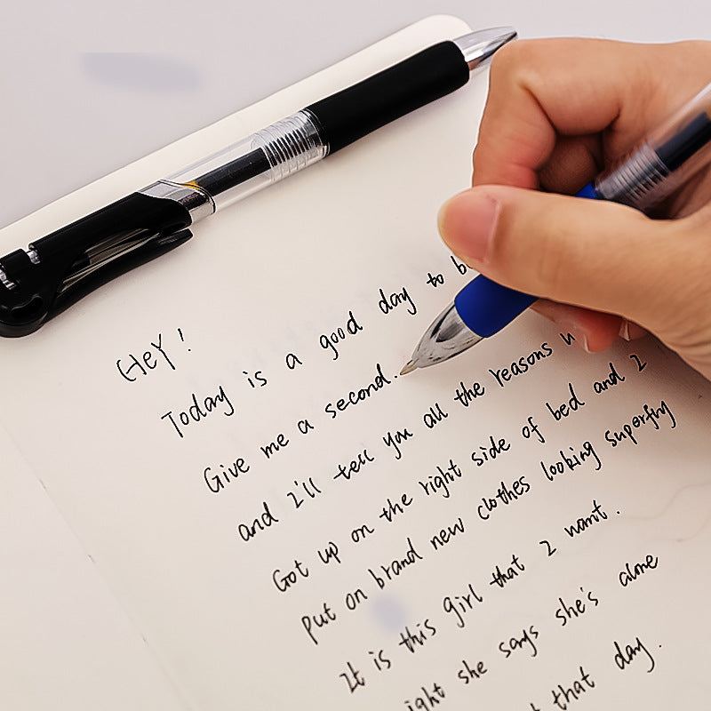 Wholesale Plastic Simple Press Type Gel Pen